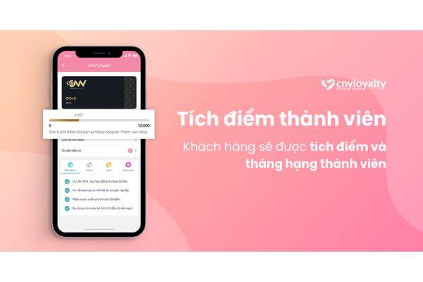  làm thẻ tích điểm cho khách hàng