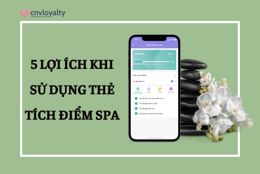 thẻ tích điểm Spa