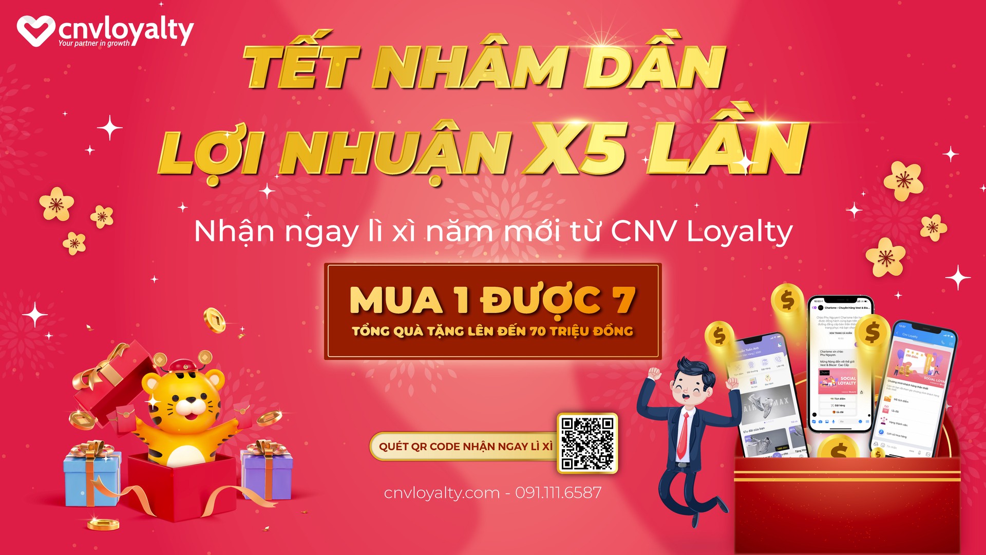 ƯU ĐÃI THÁNG 2 CÙNG CNV LOYALTY